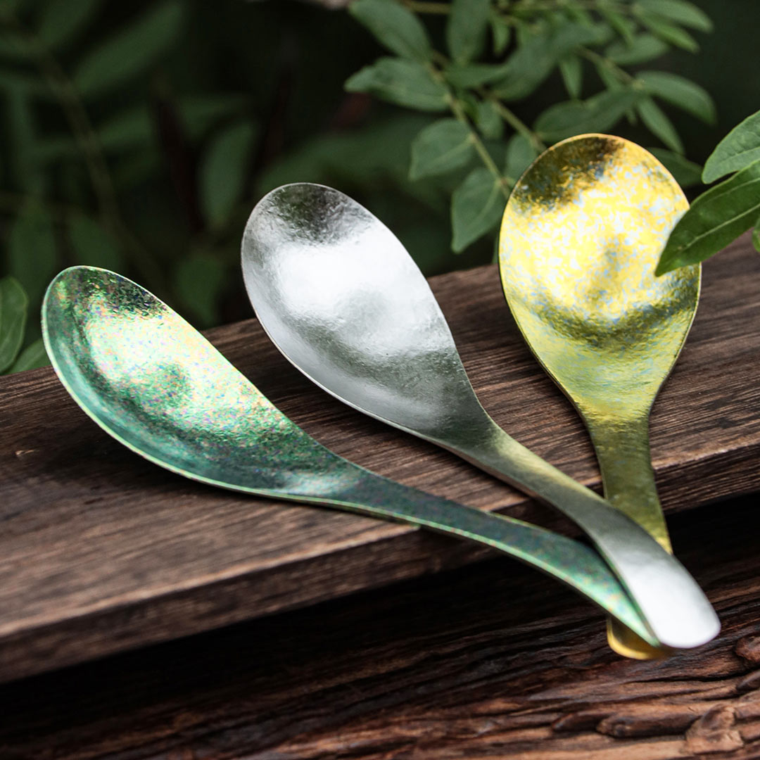 TIMZAAN TIMZAAN Pure Titanium Color Spoon|Healthy・Lightweight・Luxury Living