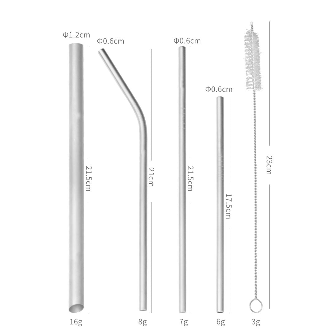 TIMZAAN TIMZAAN Pure Titanium Straw Set|Healthy・Lightweight・Luxury Living