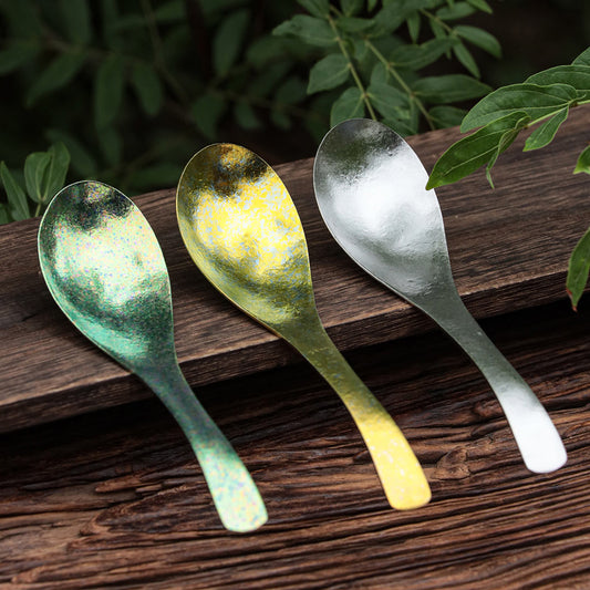 TIMZAAN TIMZAAN Pure Titanium Color Spoon|Healthy・Lightweight・Luxury Living
