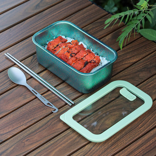 TIMZAAN TIMZAAN pure titanium food storage box|Healthy・Lightweight・Luxury Living