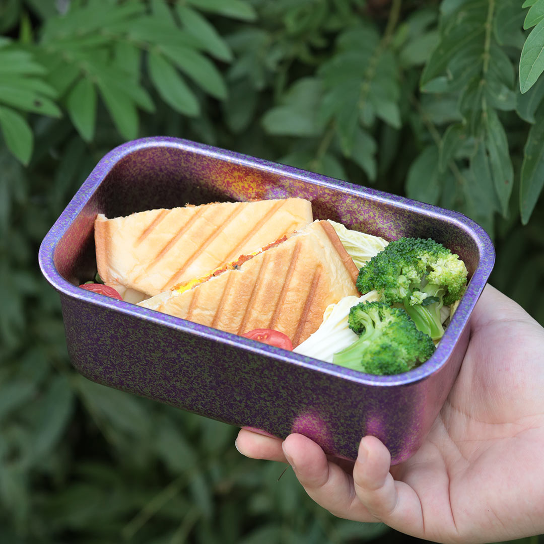 TIMZAAN TIMZAAN pure titanium food storage box|Healthy・Lightweight・Luxury Living