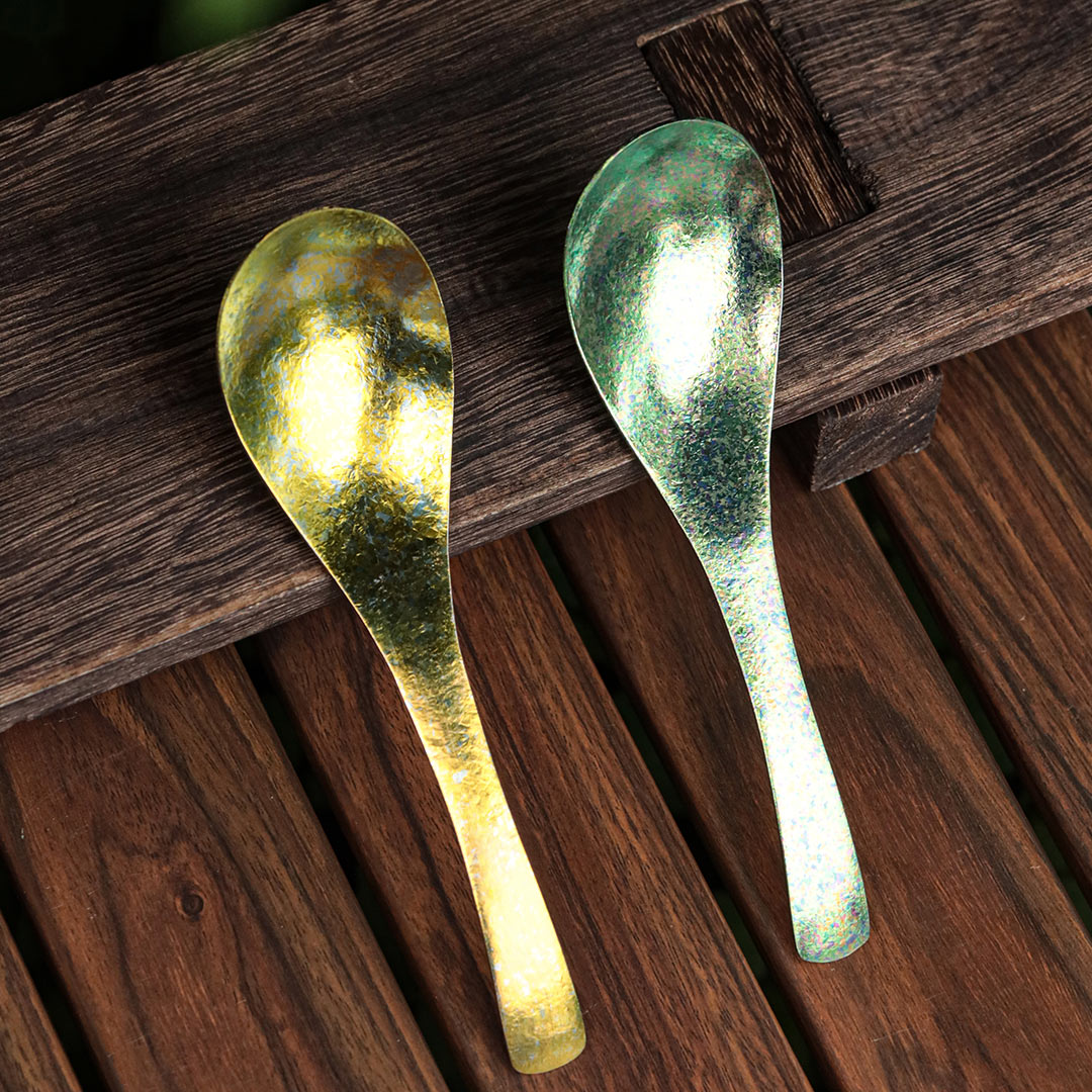 TIMZAAN TIMZAAN Pure Titanium Color Spoon|Healthy・Lightweight・Luxury Living