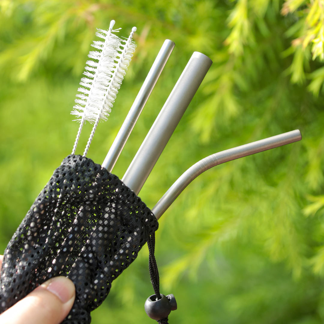 TIMZAAN TIMZAAN Pure Titanium Straw Set|Healthy・Lightweight・Luxury Living