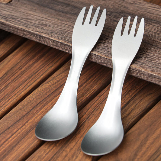 TIMZAAN TIMZAAN pure titanium fork and spoon|Healthy・Lightweight・Luxury Living