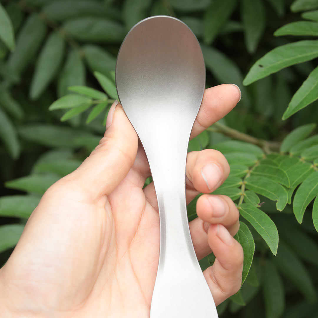 TIMZAAN TIMZAAN pure titanium fork and spoon|Healthy・Lightweight・Luxury Living