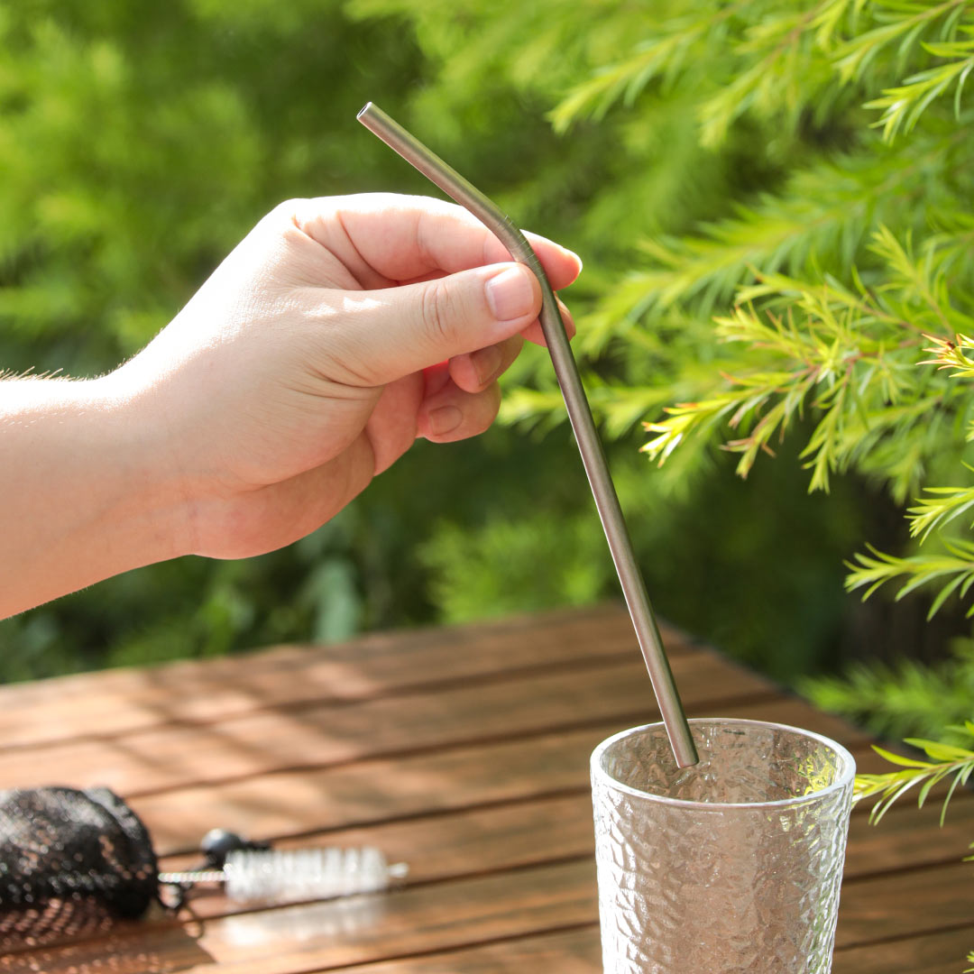 TIMZAAN TIMZAAN Pure Titanium Straw Set|Healthy・Lightweight・Luxury Living
