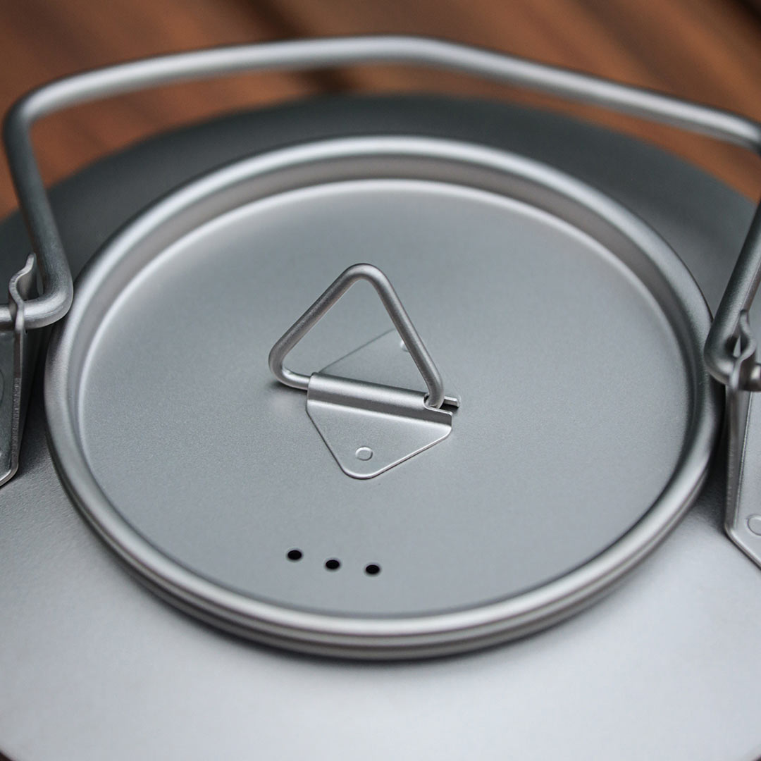 TIMZAAN TIMZAAN pure titanium kettle｜Healthy・Lightweight・Luxury Living