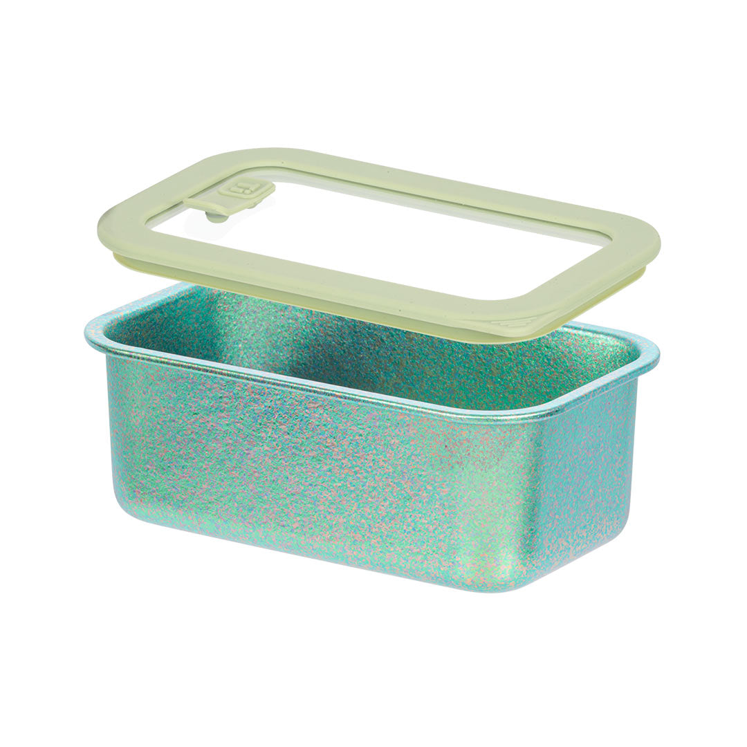 TIMZAAN TIMZAAN pure titanium food storage box｜Healthy・Lightweight・Luxury Living Ice Flower Green