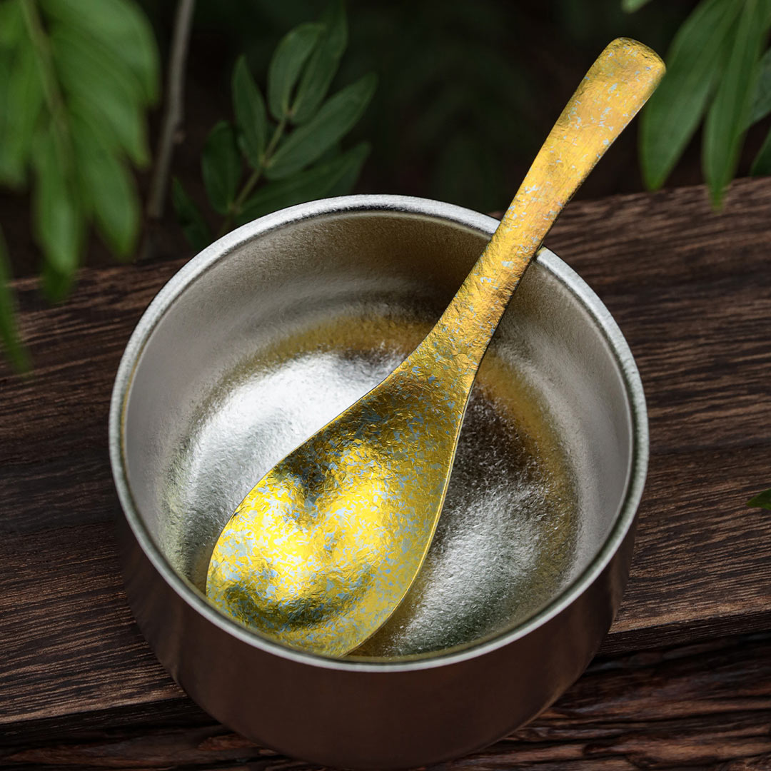 TIMZAAN TIMZAAN Pure Titanium Color Spoon｜Healthy・Lightweight・Luxury Living