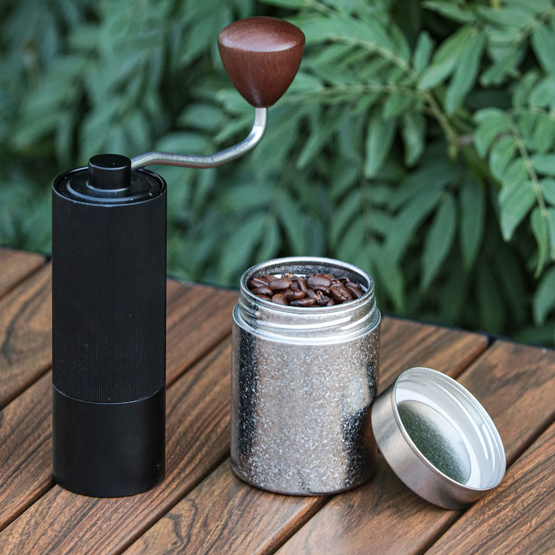 TIMZAAN TIMZAAN pure titanium coffee bean can set｜Healthy・Lightweight・Luxury Living
