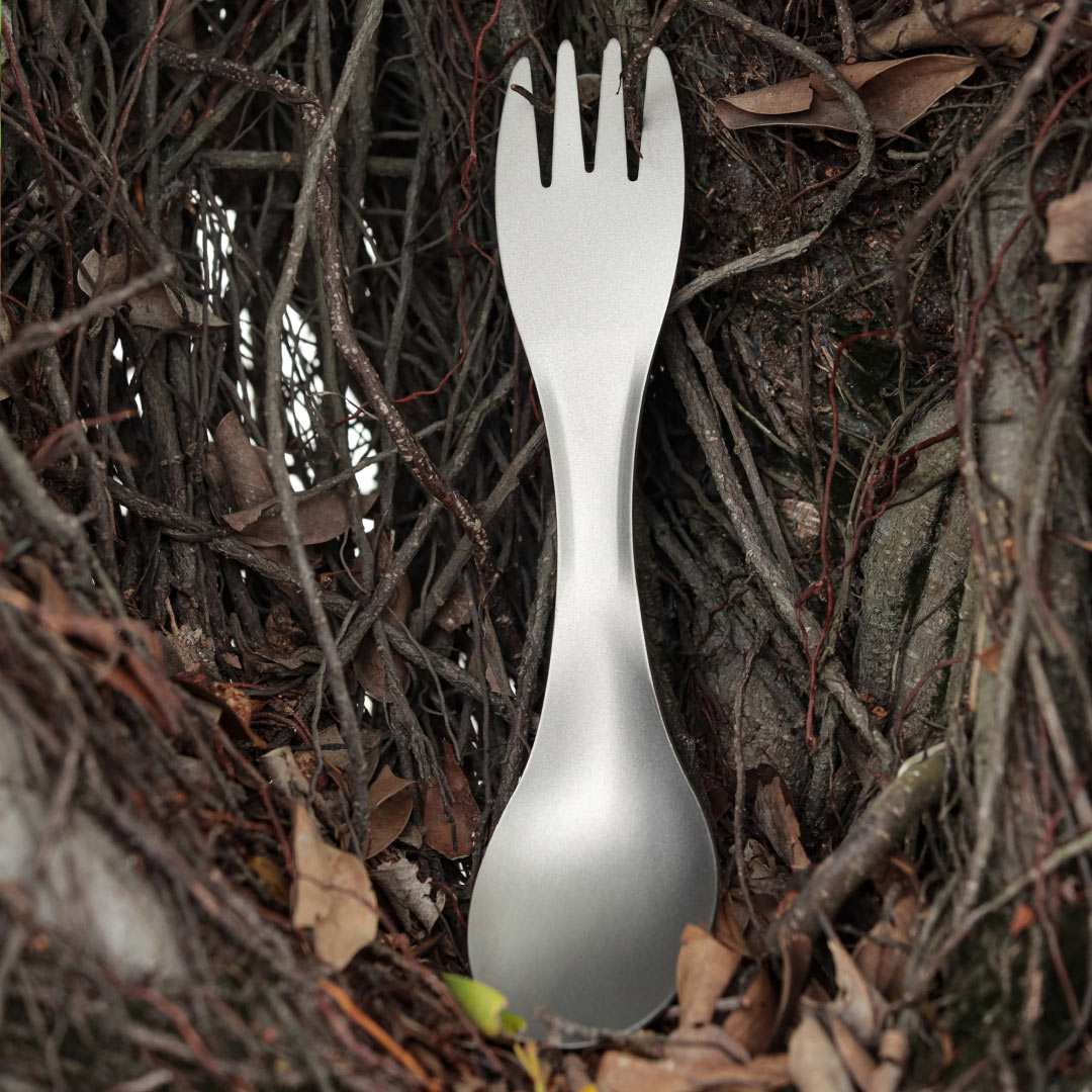 TIMZAAN TIMZAAN pure titanium fork and spoon｜Healthy・Lightweight・Luxury Living