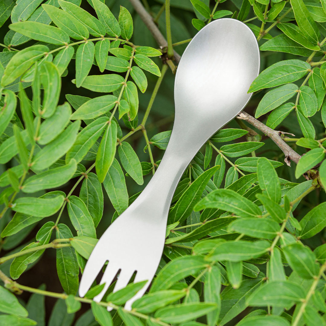 TIMZAAN TIMZAAN pure titanium fork and spoon｜Healthy・Lightweight・Luxury Living
