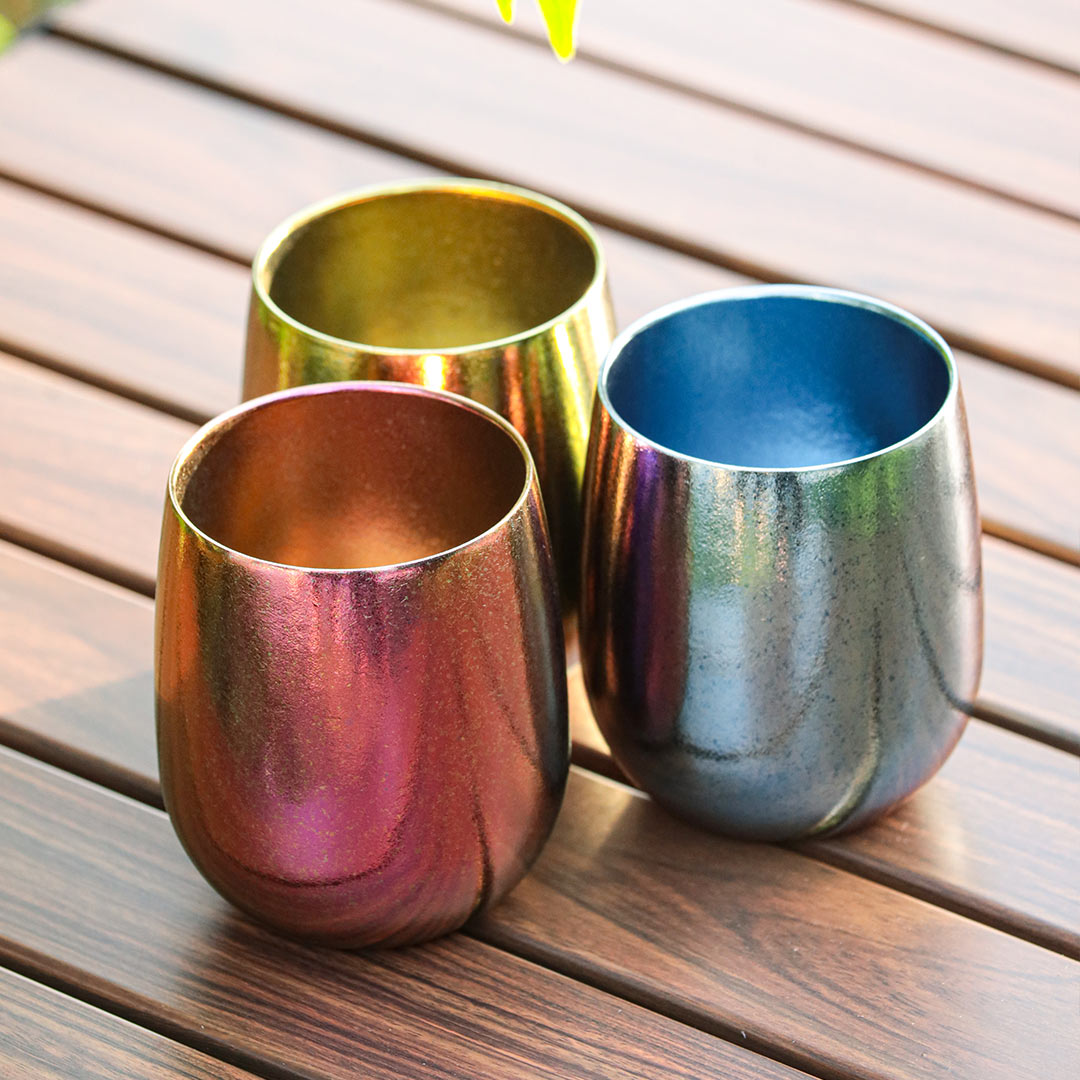 TIMZAAN TIMZAAN Pure Titanium Goose Egg Cup｜Healthy・Lightweight・Luxury Living