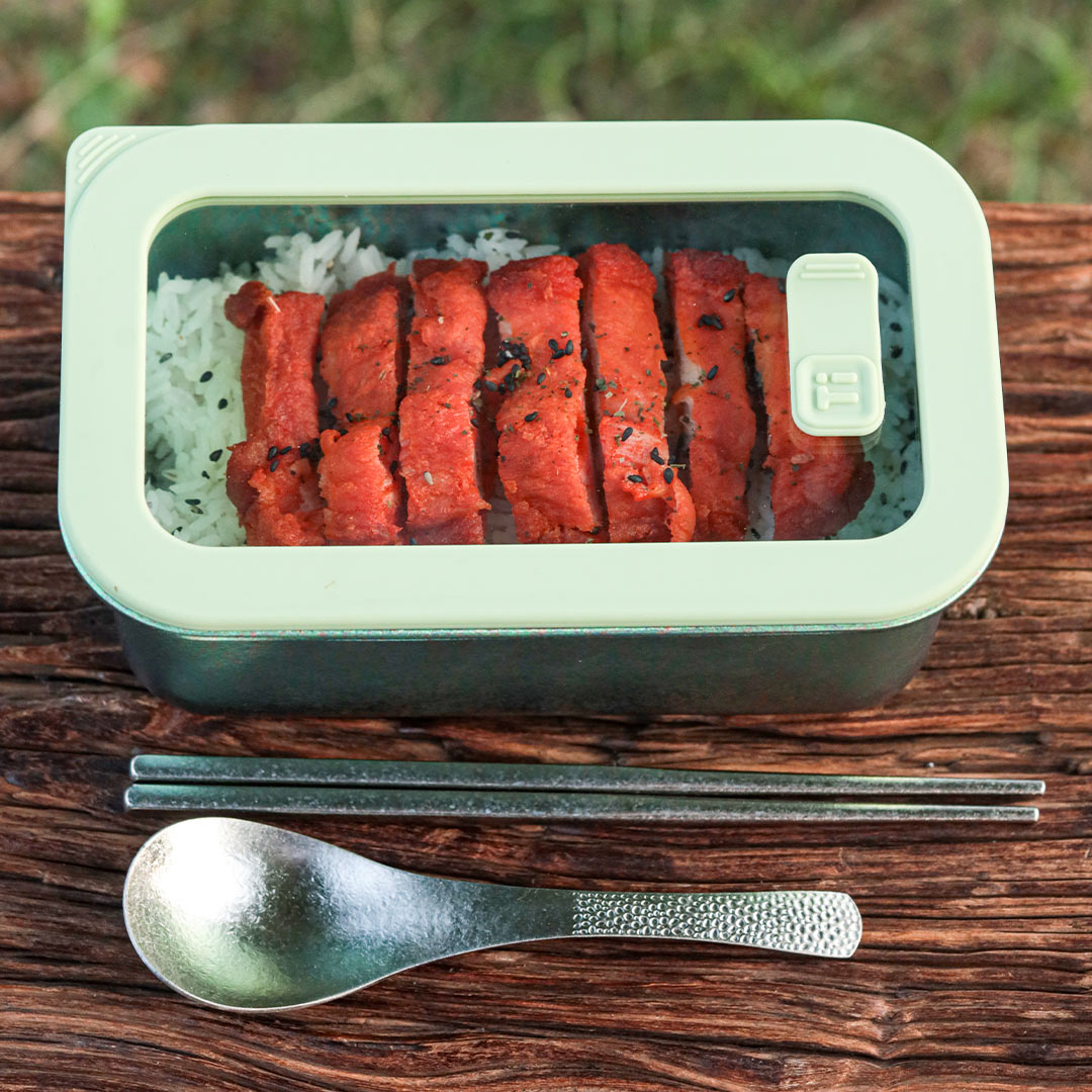 TIMZAAN TIMZAAN pure titanium food storage box｜Healthy・Lightweight・Luxury Living