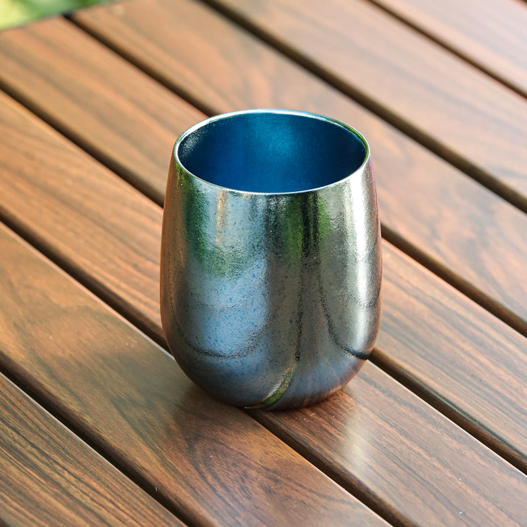 TIMZAAN TIMZAAN Pure Titanium Goose Egg Cup｜Healthy・Lightweight・Luxury Living Green